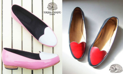Mocasines mujer corazon Toribia Choque