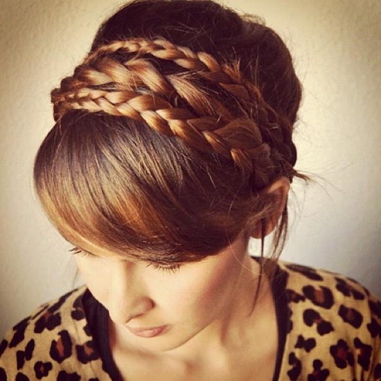 Vincha de trenza