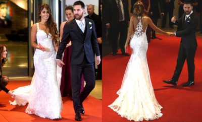 Lionel Messi y Antonella